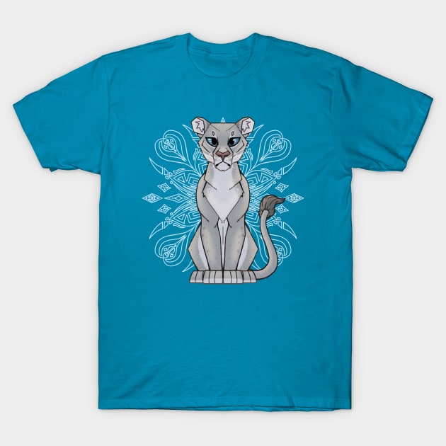 Albino Lioness T-Shirt by ZTheCrazed